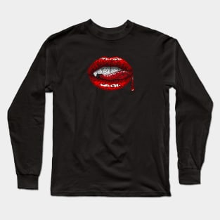 Swirly Fangs Long Sleeve T-Shirt